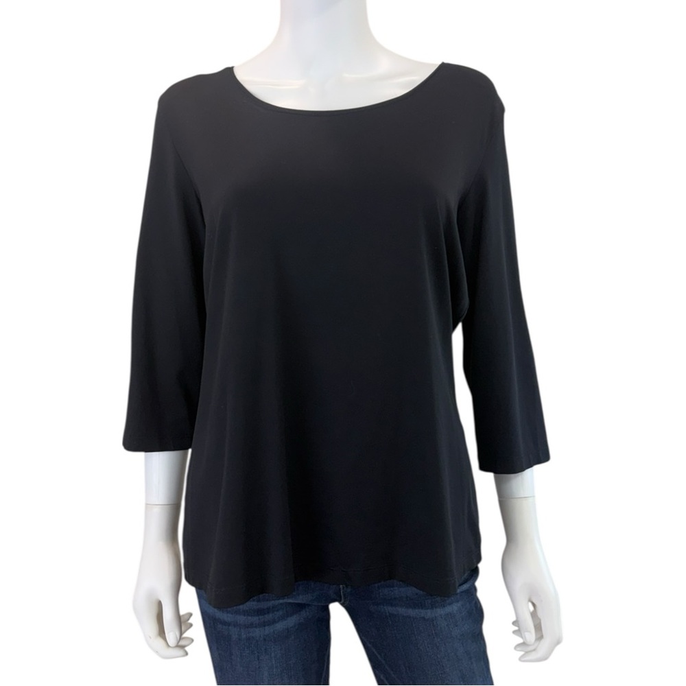 BOSS Black Stretch Knit Tunic Size L M0535